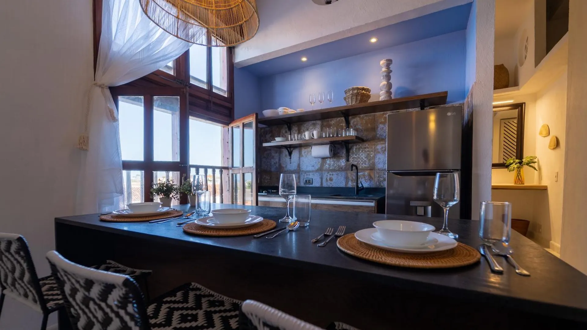 Trendy Loft Con Vista Sobre La Ciudad Amurallada Cartagena