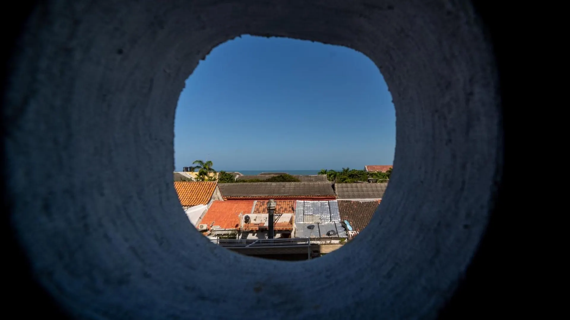 Trendy Loft Con Vista Sobre La Ciudad Amurallada Cartagena